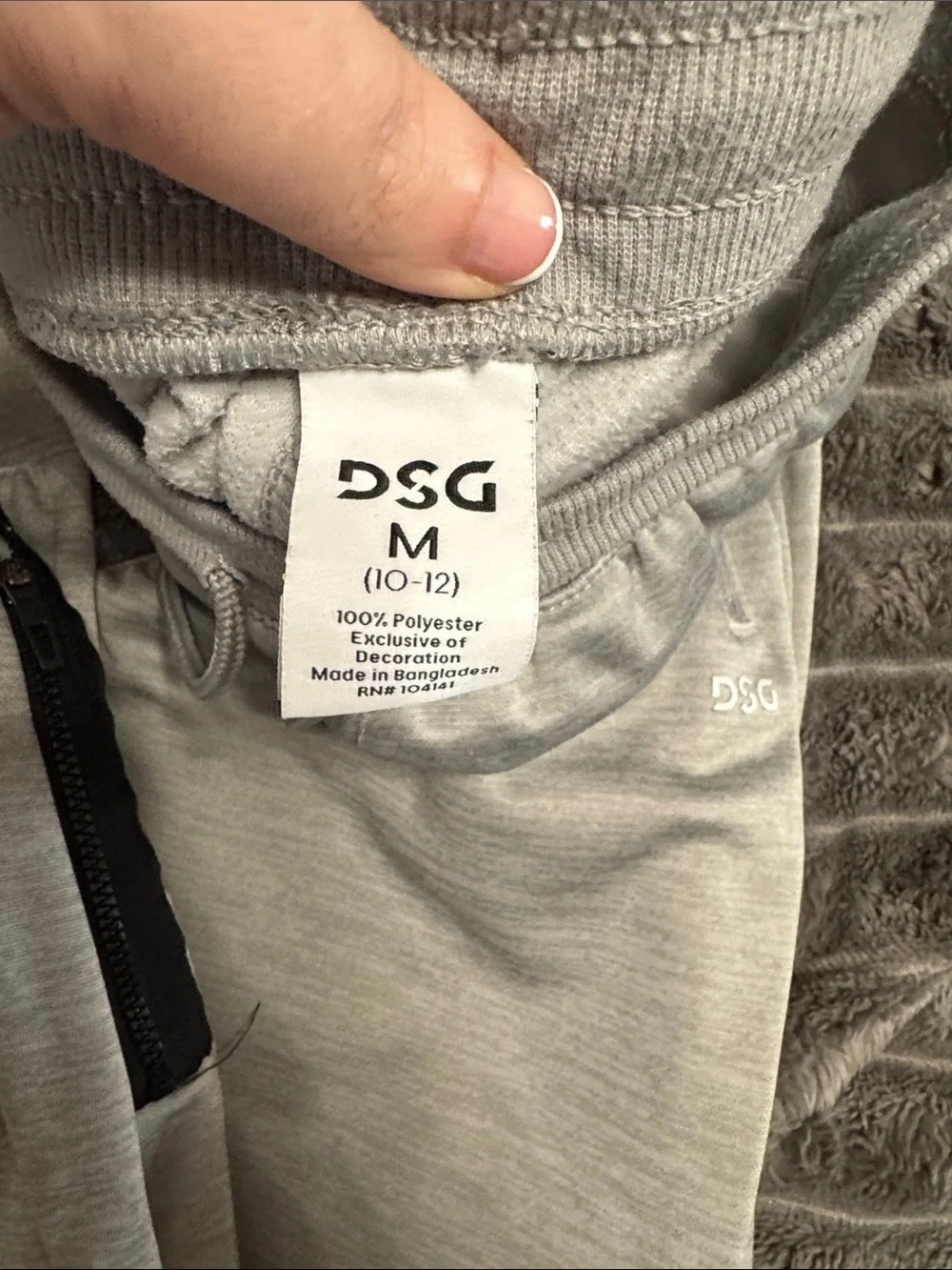 🩷2 pair bundle Kids Light Gray Jogger Pants with Drawstring